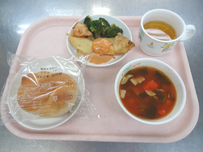 給食カレンダー 池上わかばこども園 大阪府和泉市 保育園 幼稚園連携 認定こども園